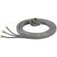 Certified Appliance Accessories 3-Wire Eyelet 30-Amp Dryer Cord, 10ft