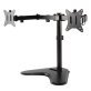 Allsop® Free-Standing Dual Monitor Arms, Black