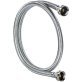 Certified Appliance Accessories 2 pk Braided Stainless Steel Washing Machine Hoses, 4ft