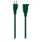 UltraPro 50-Ft. 16-AWG 3-Prong Green Single-Outlet Indoor/Outdoor Extension Cord, 13 Amps