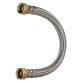 Certified Appliance Accessories Braided Stainless Steel Water Heater Connector, 1.5ft