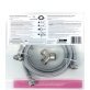 Certified Appliance Accessories Braided Stainless Steel Steam Dryer Installation Kit, 6ft