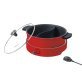 Starfrit® 1,500-Watt 5.3-Qt. XL Dual-Sided Hot Pot, Red