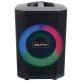 Dolphin® Audio SP-880RBT Rechargeable 8-In. Portable Bluetooth® Party Speaker® with Tilt Function, LED Light Ring, Wireless Microphone, and Remote