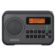 Sangean® AM/FM Digital Portable Receiver with Alarm Clock (Black)