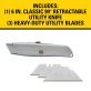 STANLEY® Classic 99® E 6-In. Retractable Utility Knife, 10-099