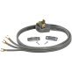 Certified Appliance Accessories® 3-Wire Open-End-Connector 30-Amp Dryer Cord, 4ft