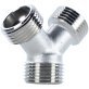 Certified Appliance Accessories® Y-Fitting, 3/4 In. MGH x 3/4 In. MGH x 3/4 In. MGH