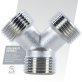 Certified Appliance Accessories® Y-Fitting, 3/4 In. MGH x 3/4 In. MGH x 3/4 In. MGH