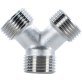 Certified Appliance Accessories® Y-Fitting, 3/4 In. MGH x 3/4 In. MGH x 3/4 In. MGH