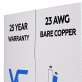 VC Vertical Cable 06 Series CAT-6 23-AWG 550-MHz Ethernet Cable with PVC Jacket, 1,000-Ft. Pull Box (Black)