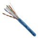 VC Vertical Cable 06 Series CAT-6 23-AWG 550-MHz Ethernet Cable with PVC Jacket, 1,000-Ft. Pull Box (Blue)