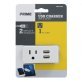 PRIME® 1-Outlet Surge Protector Wall Tap with 2 USB-A Charging Outlets