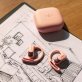 Shokz® OpenFit Air™ TWS Bluetooth® Open-Ear Earbuds with Mics, Earhooks, and Charging Case, Clear Voice, up to 28 Hours Play Time, IP54 (Pink)