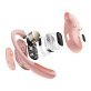 Shokz® OpenFit Air™ TWS Bluetooth® Open-Ear Earbuds with Mics, Earhooks, and Charging Case, Clear Voice, up to 28 Hours Play Time, IP54 (Pink)