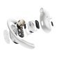 Shokz® OpenFit Air™ TWS Bluetooth® Open-Ear Earbuds with Mics, Earhooks, and Charging Case, Clear Voice, up to 28 Hours Play Time, IP54 (White)