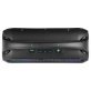 QFX® Bluetooth® Boom Box, True Wireless, with LED Party Lights and 2 Microphones, Black, PBX-552