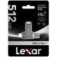 Lexar® JumpDrive® D400 USB 3.2 Gen 1 Dual Drive with USB-C® and USB-A Connectors (512 GB)