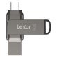 Lexar® JumpDrive® D400 USB 3.2 Gen 1 Dual Drive with USB-C® and USB-A Connectors (512 GB)