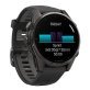 Garmin® fēnix® 8 AMOLED Multisport 43-mm GPS Watch with Silicone Band (Sapphire Lens/Carbon Gray DLC Titanium/Black)
