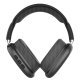 IQ Sound® Bluetooth® Over-Ear High-Performance Headphones with Mic, FM Radio, and 3.5-mm Aux Input, up to 6 Hours Play Time, IQ-170BT (Black)