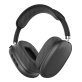 IQ Sound® Bluetooth® Over-Ear High-Performance Headphones with Mic, FM Radio, and 3.5-mm Aux Input, up to 6 Hours Play Time, IQ-170BT (Black)