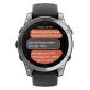 Garmin® fēnix® E Multisport GPS Smartwatch with 47-mm Case, Bluetooth®, AMOLED, Health/Fitness, Navigation, Topo, 10 ATM (Stainless Steel)