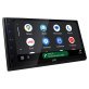 JVC® KW-M595BT 6.8-In. Car In-Dash Unit, Double-DIN/Single-DIN Digital Receiver with WSVGA Touch Screen, Android Auto™/Apple CarPlay®, and SiriusXM® Ready