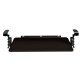 Uncaged Ergonomics® KT4 Clamp-on Under-Desk Slide-Out Ergonomic Keyboard Tray, Black