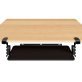 Uncaged Ergonomics® KT4 Clamp-on Under-Desk Slide-Out Ergonomic Keyboard Tray, Black