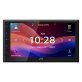 JVC® KW-M695BW 6.8-In. Car In-Dash Unit, Double-DIN Digital Receiver with WSVGA Touch Screen, Wireless Android Auto™/Apple CarPlay®, and SiriusXM® Ready