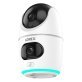 Lorex® Wi-Fi® 2K Dual-Lens Pan-Tilt-Digital Zoom Indoor Security Camera with Person and Animal Detection, White, W463AQD-E