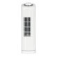 Optimus 14-In. 3-Speed Portable Ultra-Slim Desktop Oscillating Tower Fan, F-7348 (White)