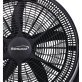 Brentwood® Kool Zone F-20BKR 20-In. 3-Speed High-Velocity Air-Circulator Floor Fan, Black