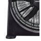 Brentwood® Kool Zone F-20BKR 20-In. 3-Speed High-Velocity Air-Circulator Floor Fan, Black