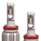 Heise LED Lighting Systems® HE-11LED 6,000-Lumen Replacement LED Headlight Kit, Single Beam, Pair