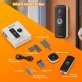 Toucan® V3 Wireless 1080p Video Doorbell with Chime – No Monthly Fee Required