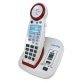 Clarity® 1-Cordless Handset DECT 6.0 50-dB Amplified/Expandable Phone System for Landline, Big Buttons, Talking Caller ID/Dial Pad, and Loud Ringer