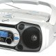 Supersonic® Bluetooth® CD/Cassette/Radio Portable Audio System, White, SC-729BT